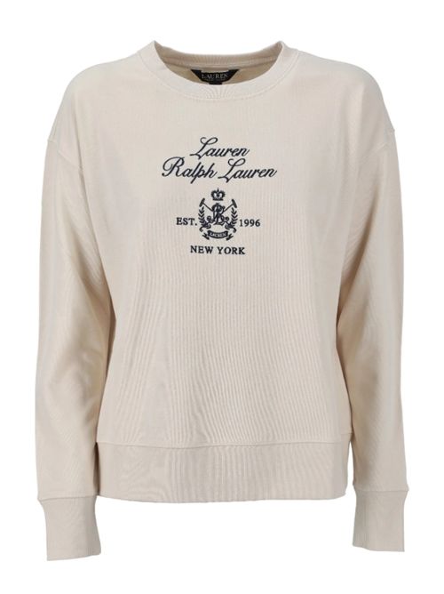 KAPPY-LONG SLEEVE-SWEATSHIRT LAUREN RALPH LAUREN | 200P03726002MASCARPONE CREAM